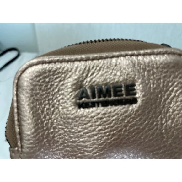 Aimee Kestenberg Gold Crossbody Bag With Adjustable Strap - Picture 2 of 8